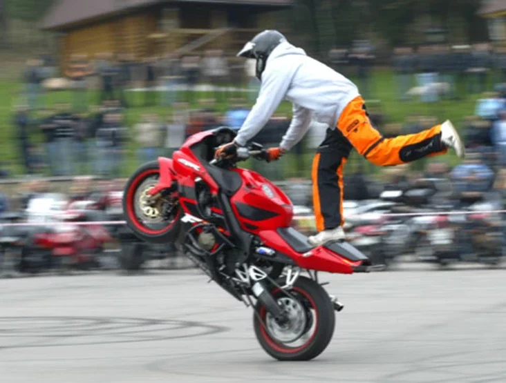 A biker show. Photo by Julia Darashkevich