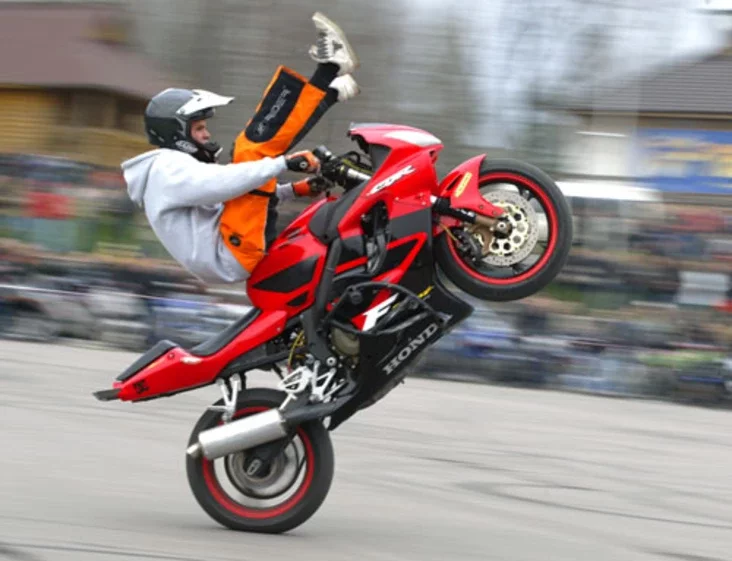 A biker show. Photo by Julia Darashkevich