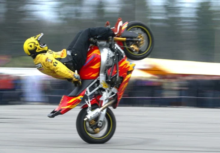 A biker show. Photo by Julia Darashkevich