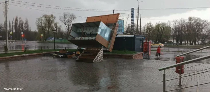 Po juhu Biełarusi pronieśsia urahan