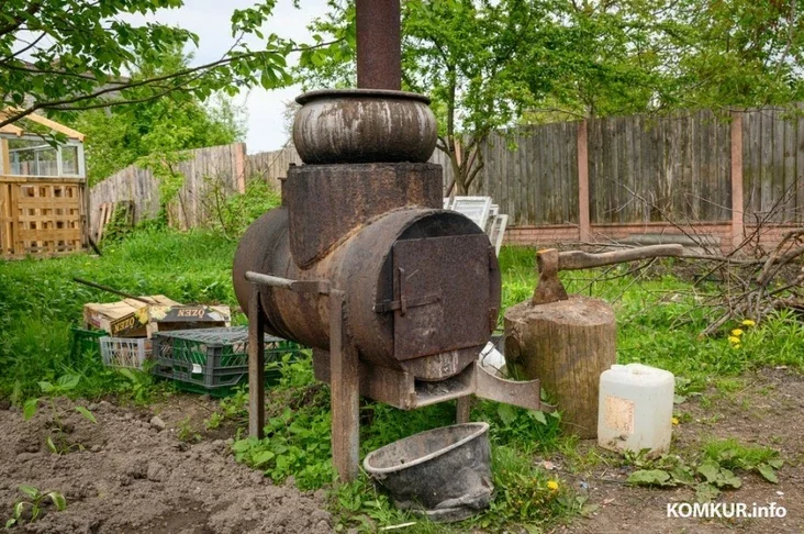 06.05.2024, Бобруйск. Марина Машук держит домашних животных на приусадебном участке.