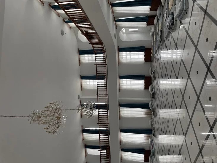 Na foto odna iz komnat v Śviato-Pantieleimonovie monastyrie na Afonie.