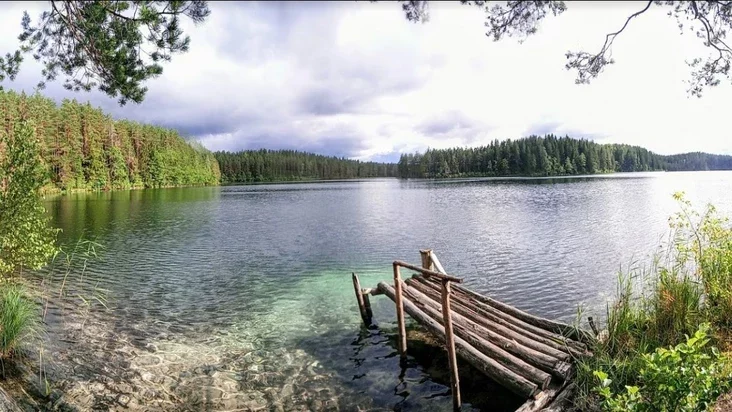 Озеро Глубокое, Полоцкий район. Возера Глыбокае Полацкі раён Hlybokaye lake, Polotsk district