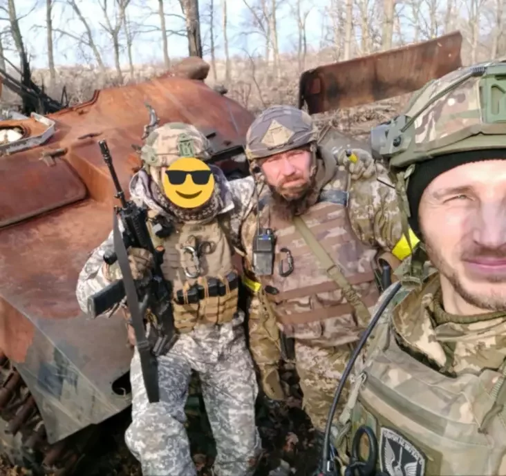З Міраславам Лазоўскім. Фота з уласнага архіву Дзяніса Урбановіча