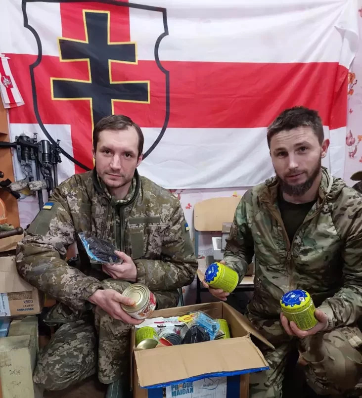 Эдуард Пальчэўскі і Дзяніс Урбановіч. Фота з уласнага архіву Дзяніса Урбановіча