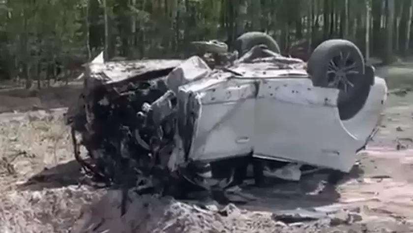 На месте диверсии
