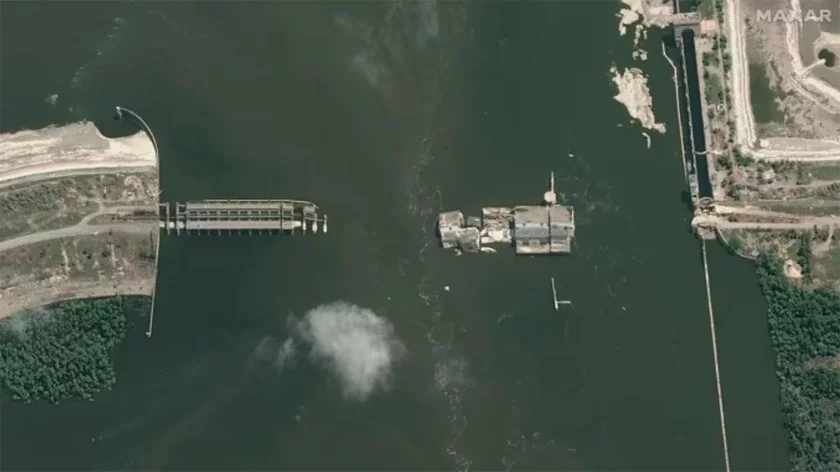 Kachoŭskaj HES Kochovskaja HES Kakhovka Dam