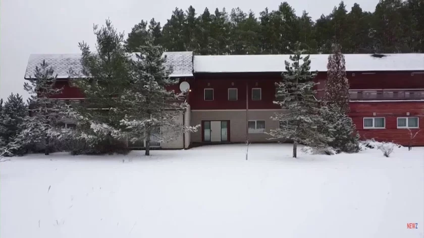 Siekrietnoje zdanije tiuŕmy CRU v Antavilii (Litva) secret CIA prison building in Antavilia (Lithuania) budynak sakretnaj turmy CRU ŭ Antavilaj (Litva)