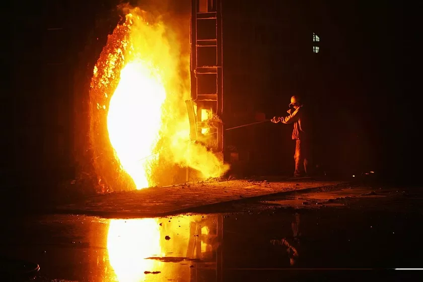 Steelmaking vytvorčaść stali proizvodstvo stali