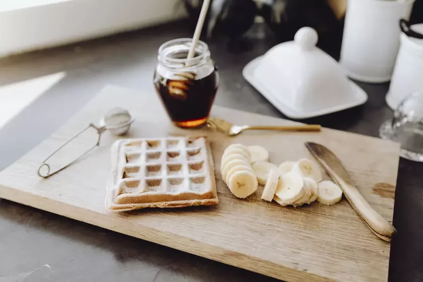 Waffle slices