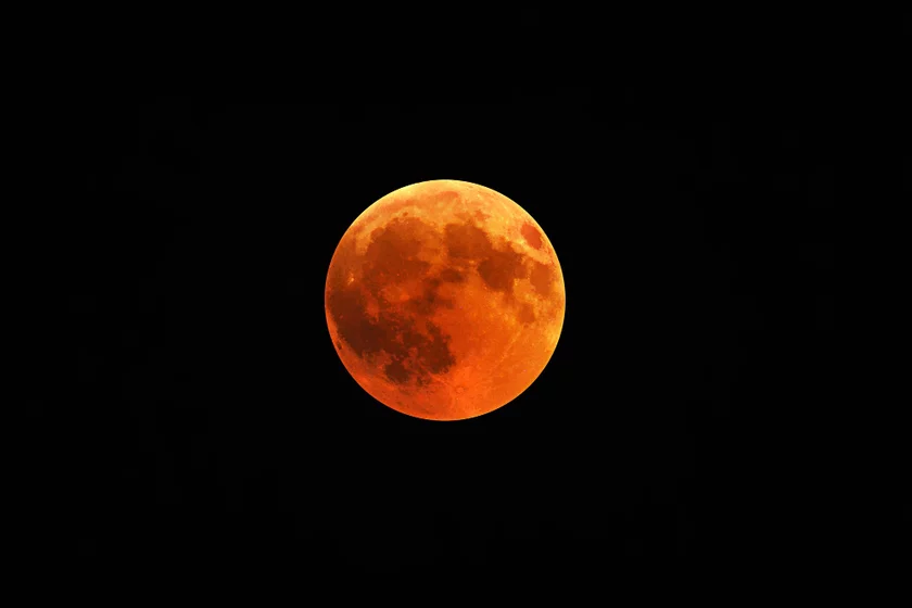 Illustrative photo of the moon
