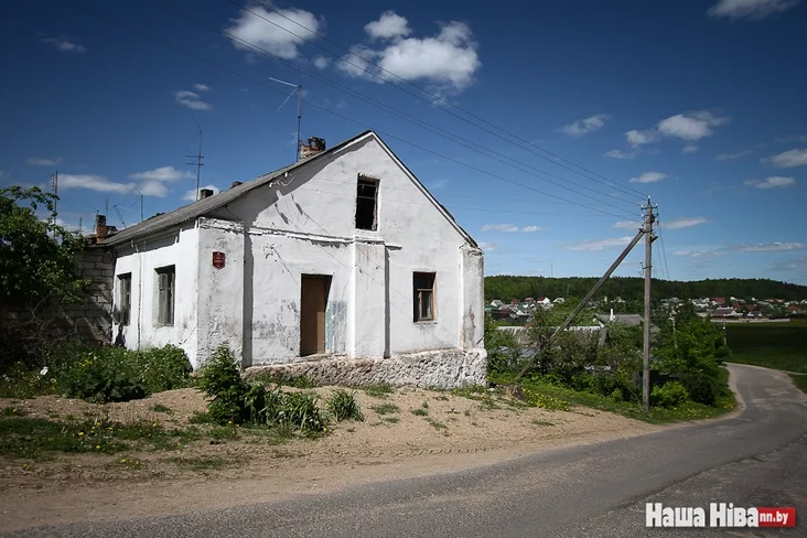 Будынак стайні - адзіная захаваўшаяся пабудова палаца Тышкевічаў