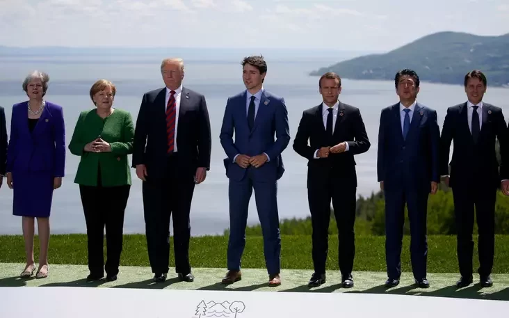 G7 leaders