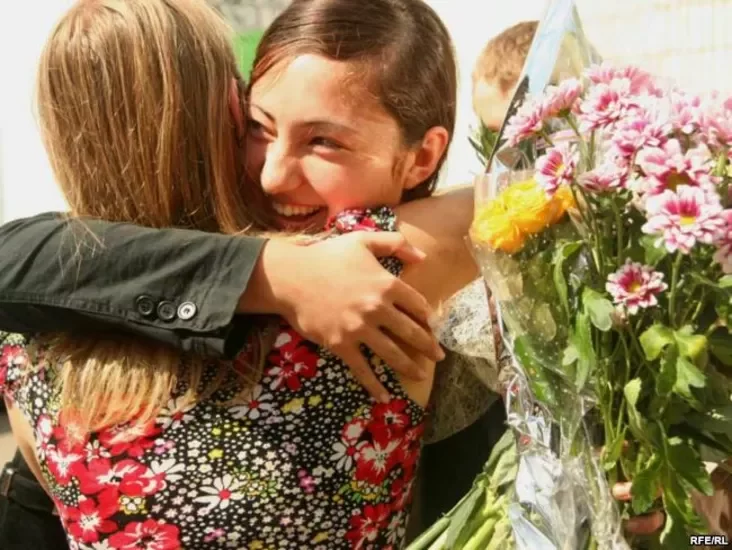 Людвіся Атакулава пасьля вызваленьня ў жніўні 2008