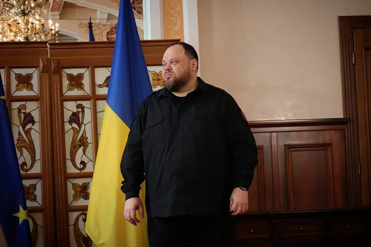 Руслан Стефанчук. Фото: Andriy Zhyhaylo/Obozrevatel / Global Images Ukraine via Getty Images