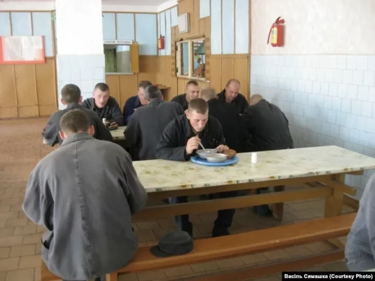 Папраўчая калёнія № 3 у Віцебску, сталоўка. Ілюстрацыйнае фота
