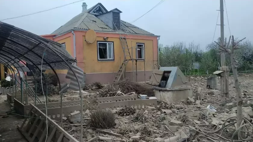 Разрушения в Павлограде. Фото: Сергей Лисак / Telegram