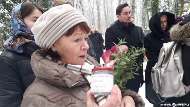 Supracoŭnica Domu sastarełych Iryna ŭ mahiłu vysypała Navahradzkuju ziamlu